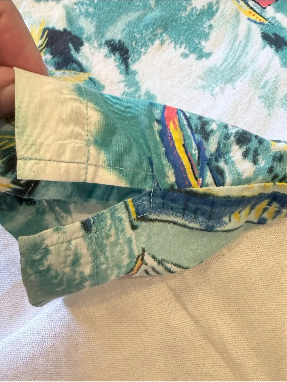 Polo Ralph Lauren Aloha Camp Button Down Shirt Men's Medium Hawaiian Tropical /F